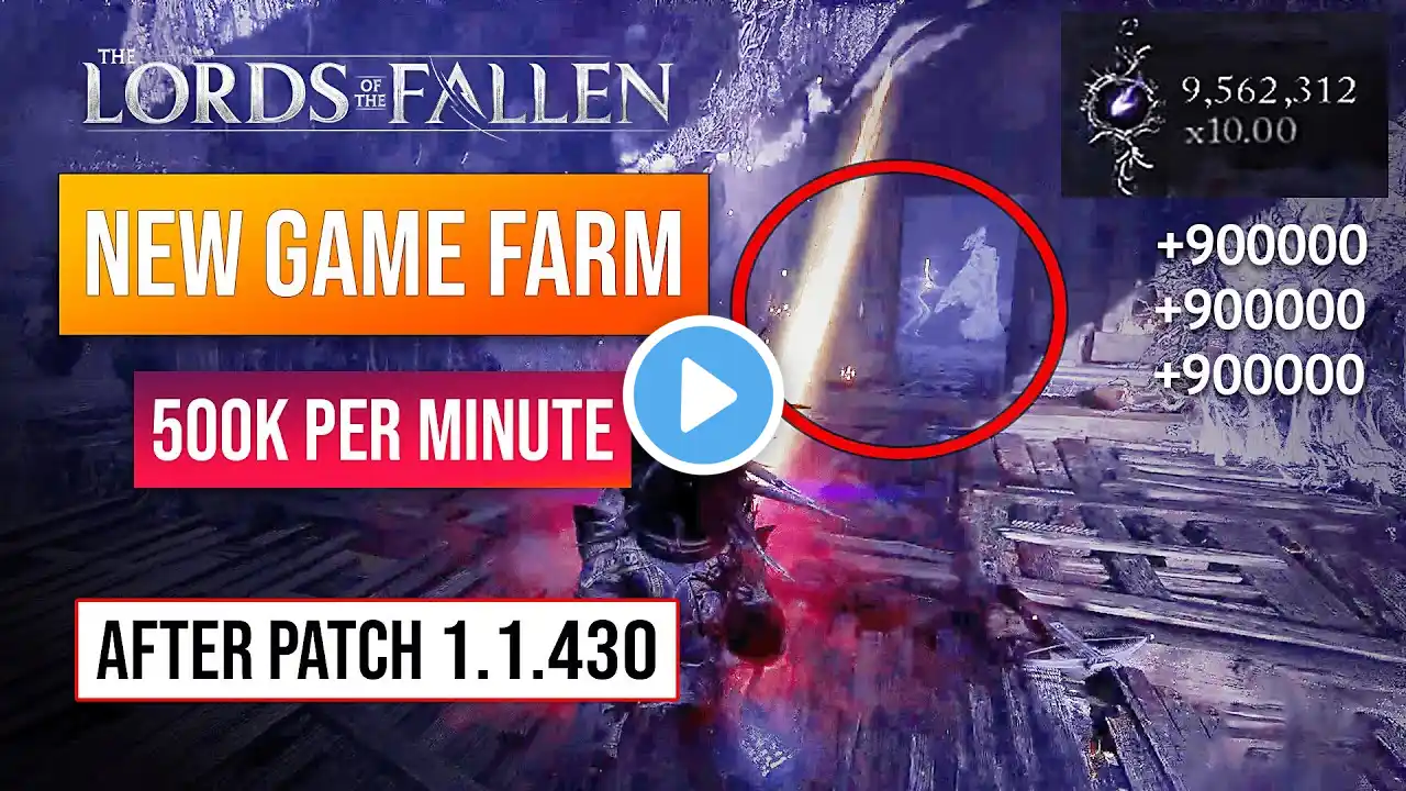 Lords Of The Fallen Vigor Farm | New Vigor Glitch After Patch 1.1.430! Easy 500K Per Minute!