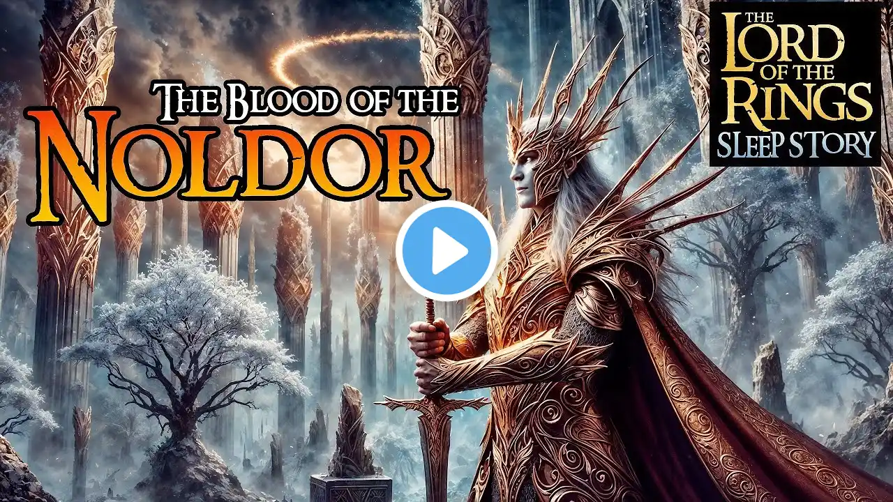 The Blood of the Noldor | Asmr Cozy Dream Tales | MIDDLE-EARTH ASMR Bedtime Story | LOTR Lore