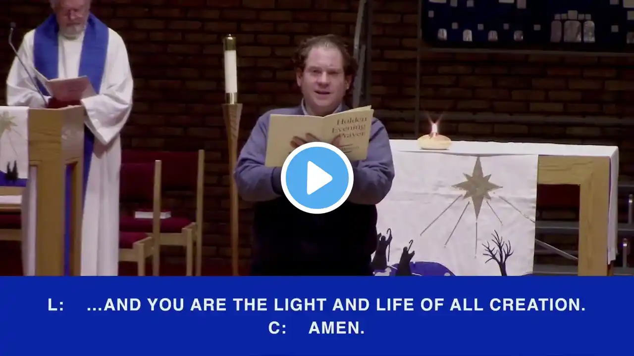 Dec 14, 2022 - Midweek Advent Service