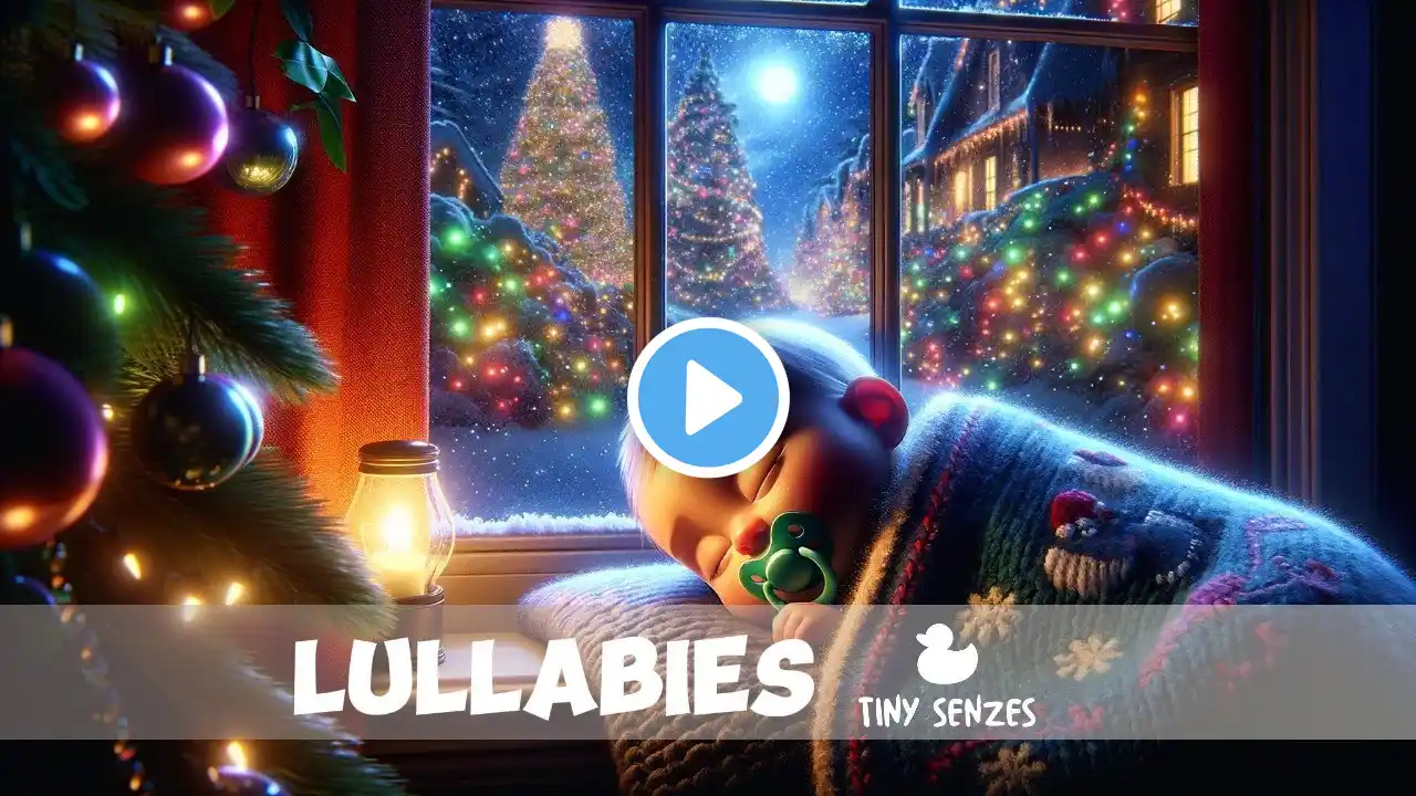 Christmas Music Box Lullaby🎄For Babies To Go To Sleep Fast | Christmas Lullaby