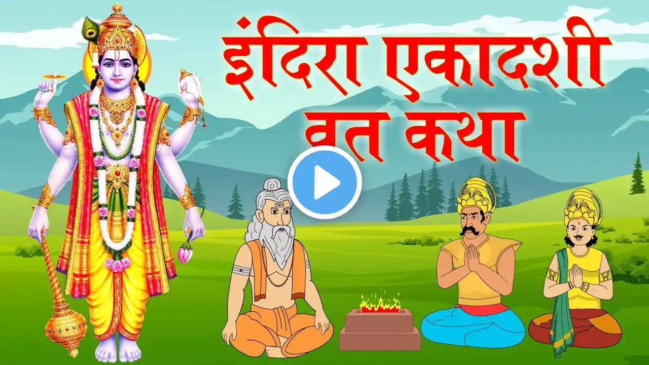 इंदिरा एकादशी व्रत कथा || Indira Ekadashi Vrat Katha || इंदिरा एकादशी व्रत 2024 || Ekadashi Ki Katha