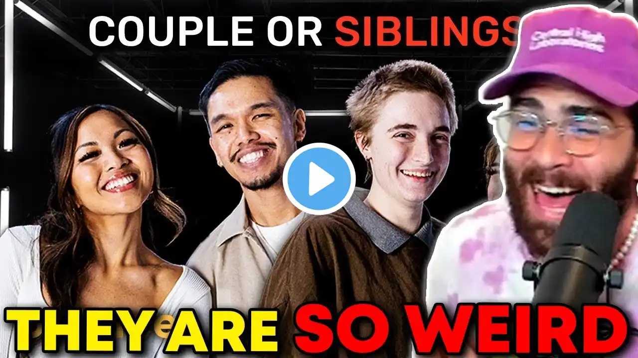 6 Couples vs 1 Secret Siblings | HasanAbi Reacts | Jubilee