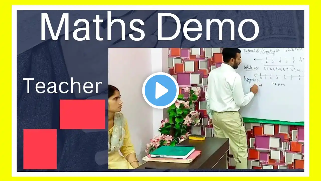 Hpsc maths TEACHER DEMO | Pgt maths Hpsc | Demo teaching lesson plan for mathematics | PD Classes