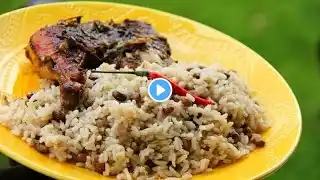 Dry Pigeon Peas And Rice (vegetarian) #TastyTuesdays | CaribbeanPot.com