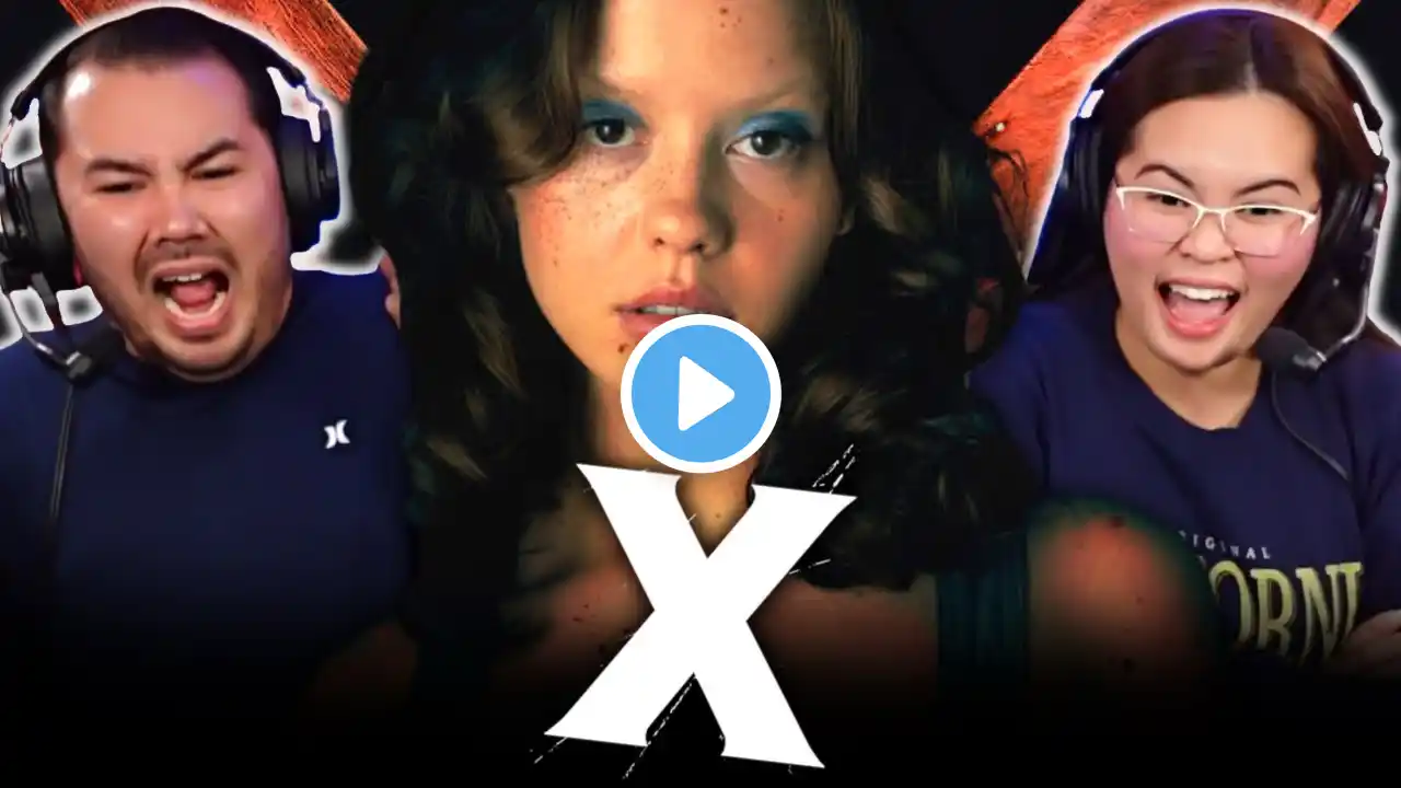 X (2022) MOVIE REACTION!! First Time Watching | Mia Goth | Jenna Ortega | Kid Cudi