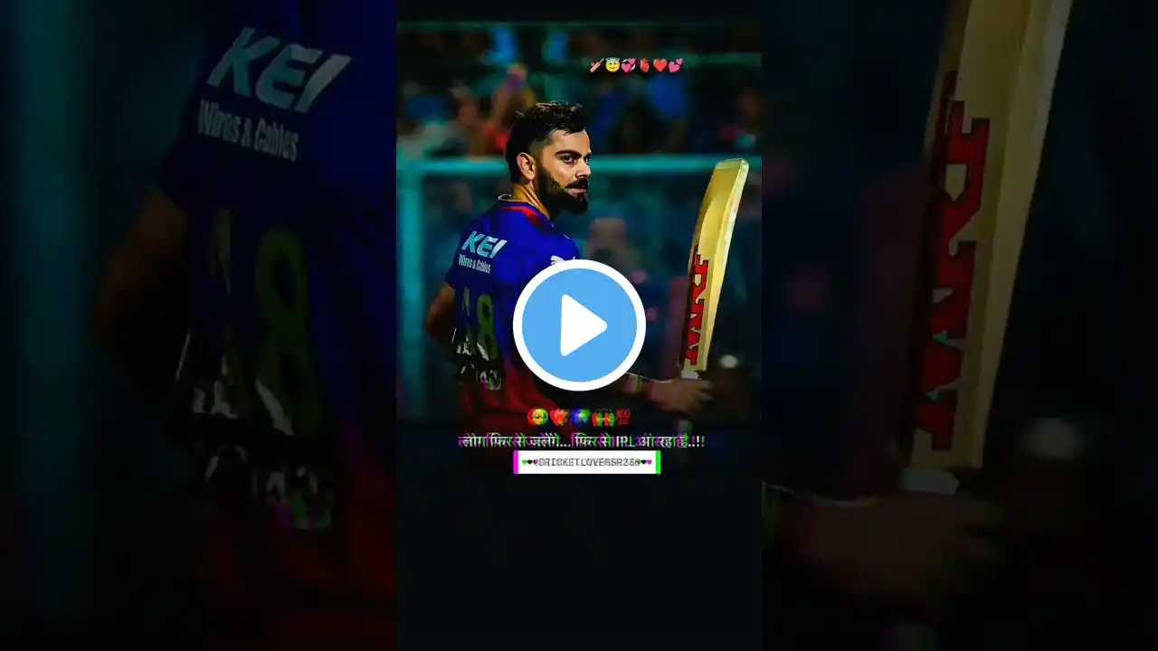 RCB LOVER'S ❤🫀💞💘#cricket #youtube #viratkohli #trendin