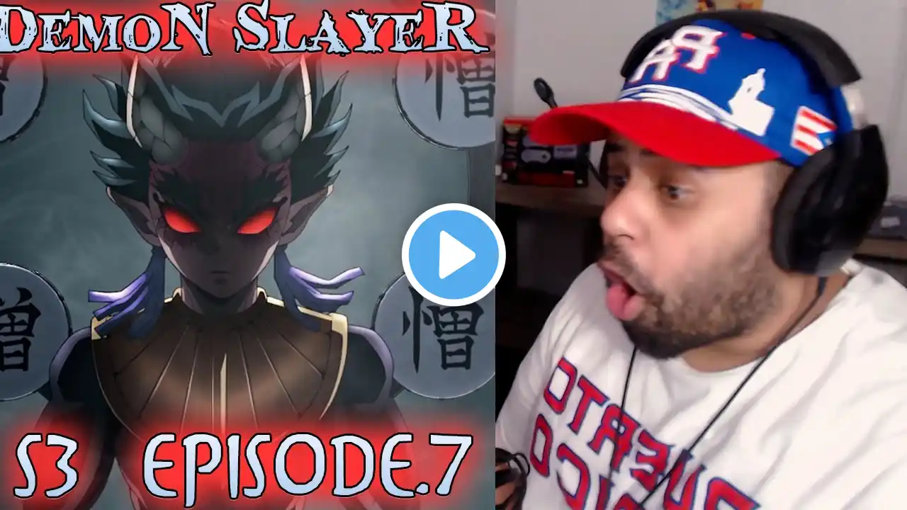 Demon Slayer: Swordsmith Village Arc "Awful Villain" 3x7 l KID UPPER 4 DEMON? l Reaction