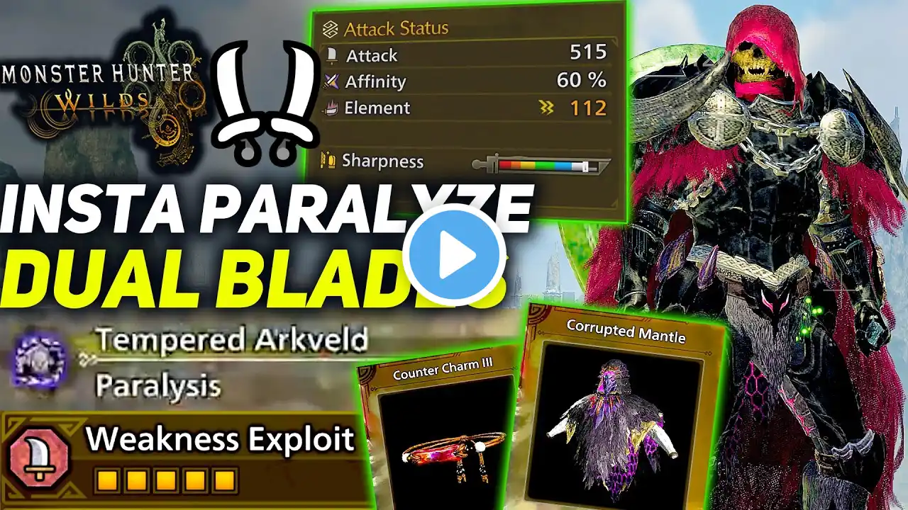 Paralysis Dual Blades are INSANE in Monster Hunter Wilds | @SYROBE