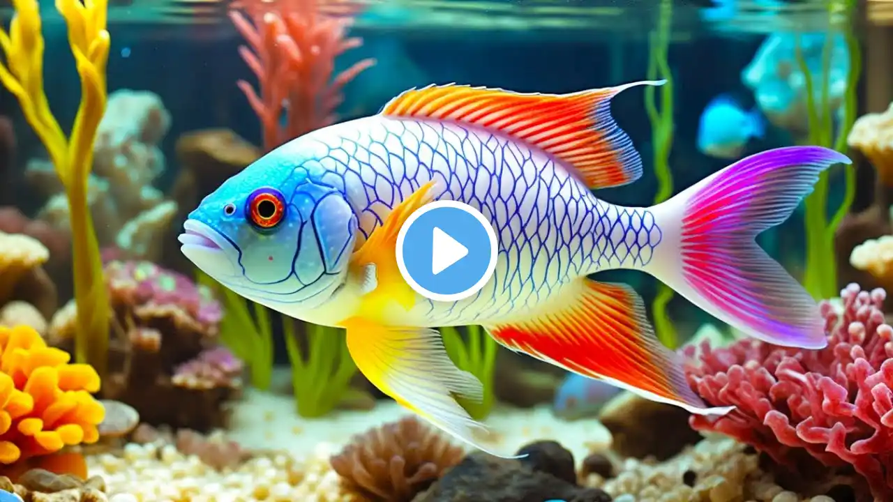 Marvel at Sea Animal in The Best 4K ULTRA HDR Aquarium Dive Into The Mesmerizing Underwater Realm#12