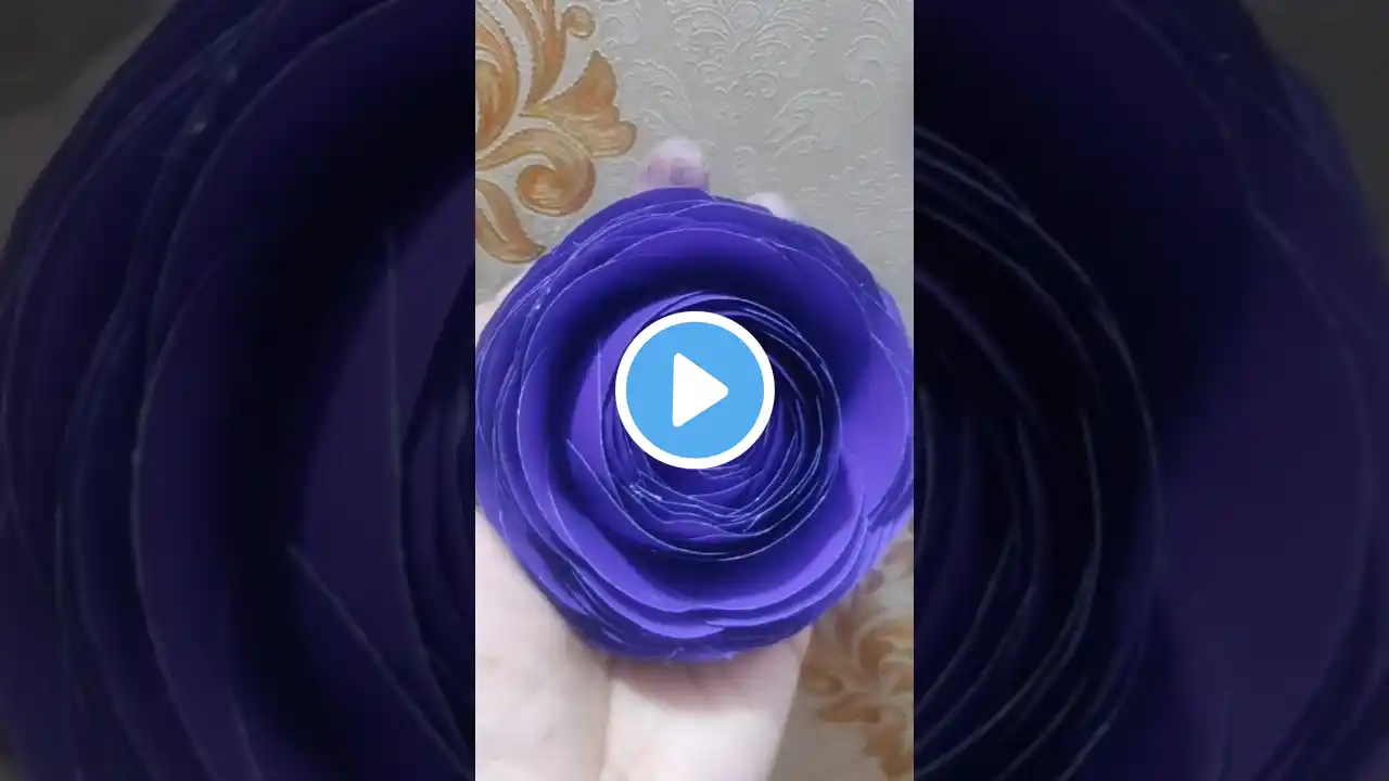 Diy paper flowers 🌹❤️/Easy paper craft ideas / diy paper flowers step by step #shrots #trending