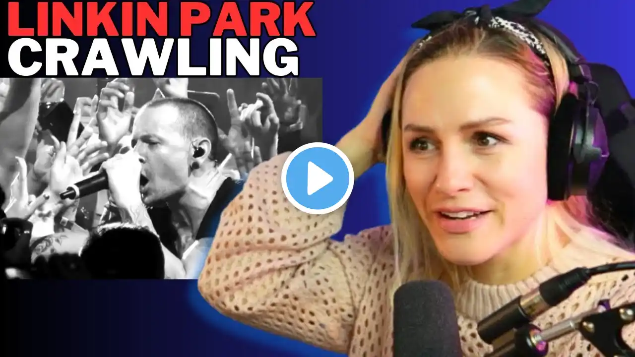 LINKIN PARK - Crawling (One More Light Live) REACTION!  Vocal Review!