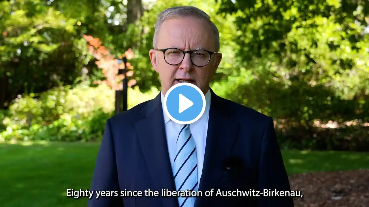 International Holocaust Remembrance Day – Prime Minister's Message