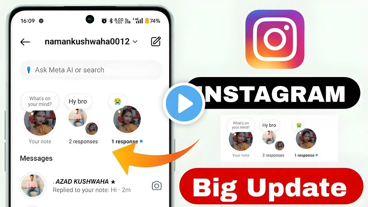 Instagram New Update Response | response Instagram New Update | instagram response notes