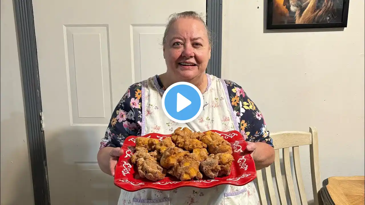 My Mamaw’s apple fritters recipe!