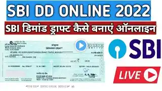 SBI Online DD Kaise Banwaye||How to make SBI DD Online 2022||Demand Draft online SBI