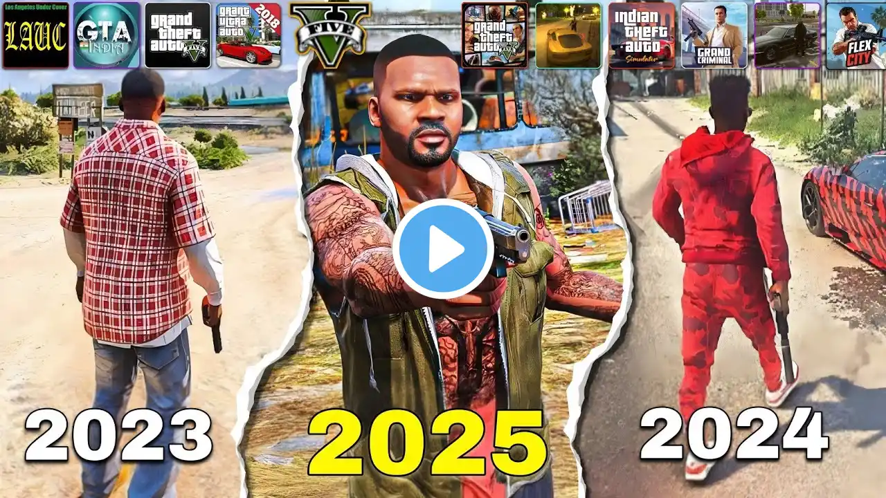 Top 20 Best GTA V Fan Made Games For Mobile 2025 #gta5android