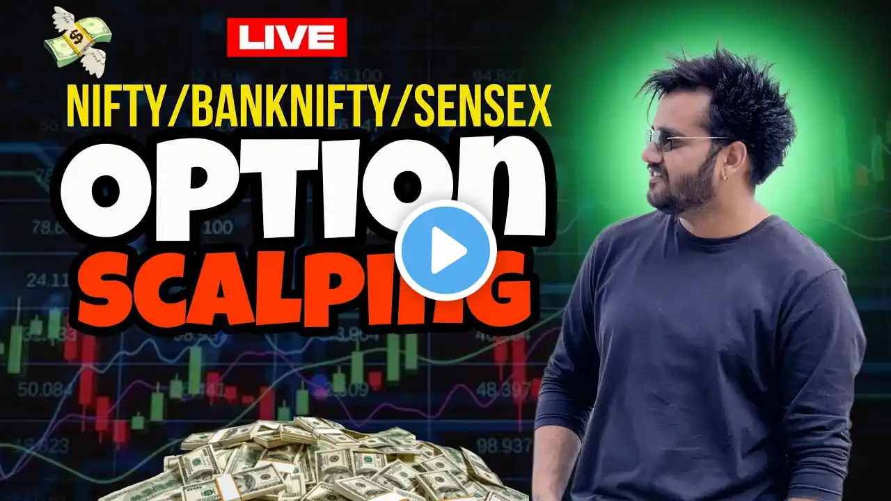 31 october Live Trading | Live Intraday Trading Today | Bank Nifty | Nifty 50 | Sensex