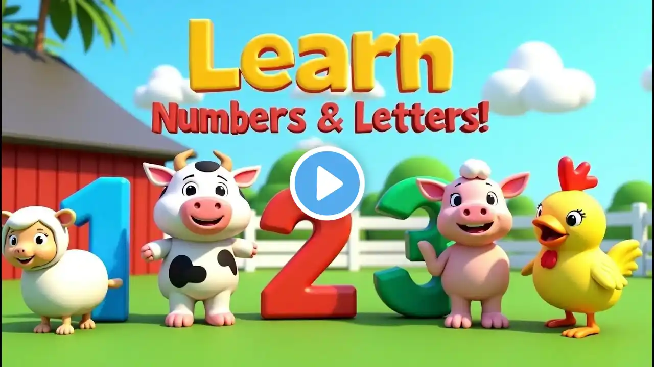 Farm Animals Sounds for Toddlers and Babies | ABC Phonics Song Compilation - Little Raya Kids TV