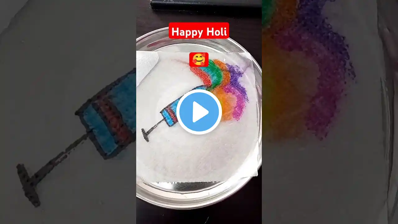 Holi Coloring Easy🥰 #shorts #short #viral #viralvideo #ytshorts #youtubeshorts #trending #viralshort