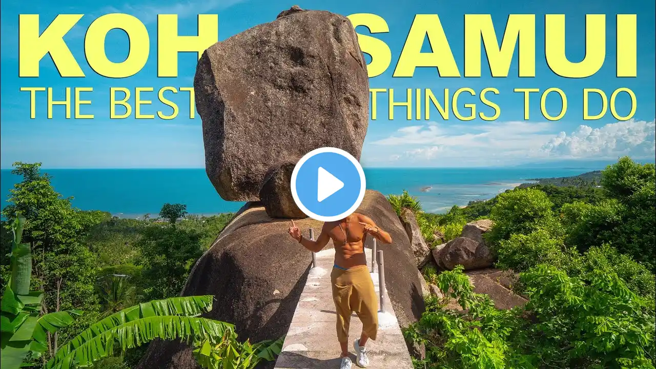 TOP 10 THINGS TO DO in KOH SAMUI (Thailand) | Koh Samui Travel 2024