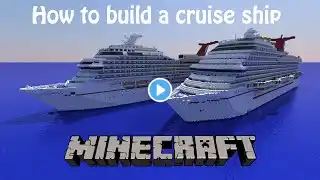 How to build a cruise ship in Minecraft! Part- 29 [More Cabins!]