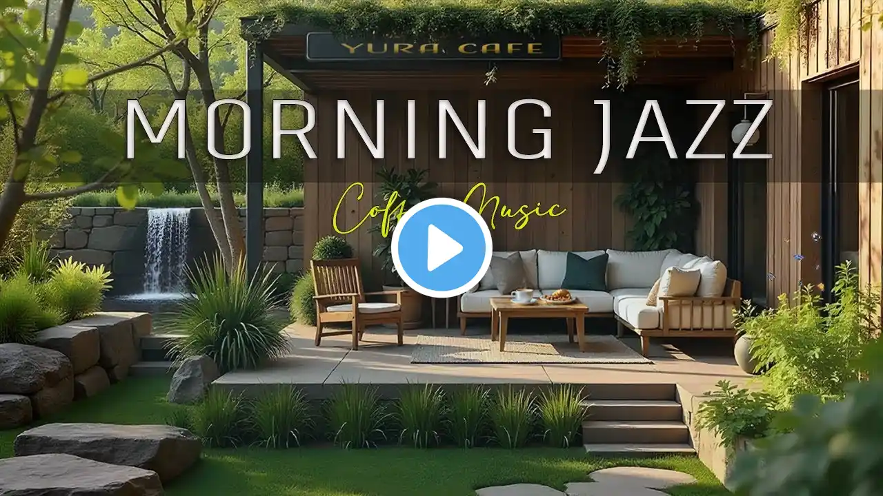 Living Room Morning Relaxing In Lakeside 🌤️ Tranquill Jazz Piano Music For Work, Study🌞