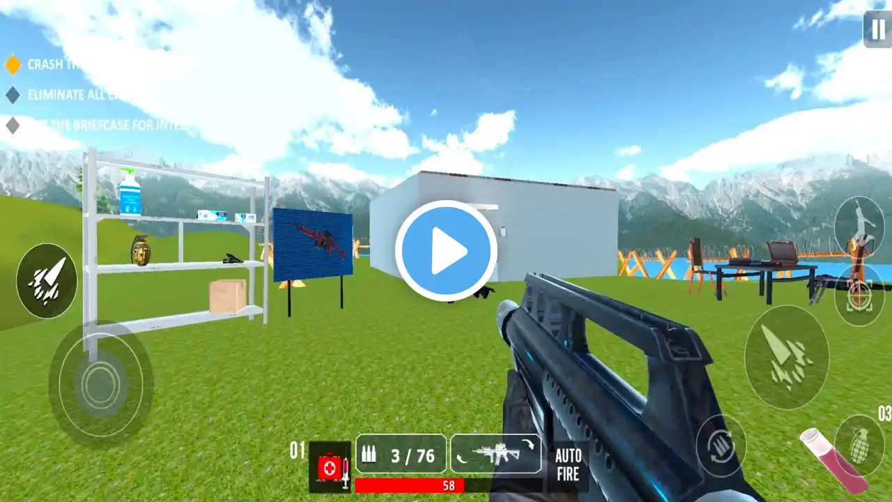 Virus Mafia - Shooting Games - FPS Commando Android GamePlay