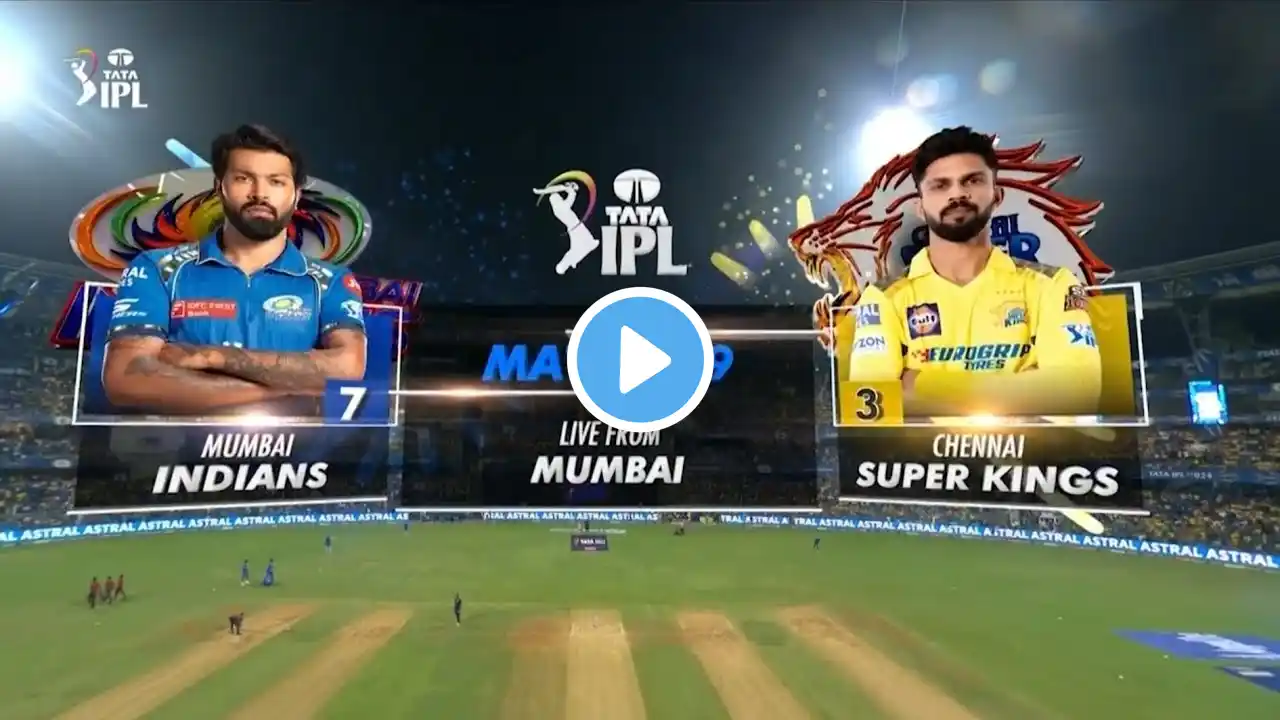 CSK vs MI - Match Highlights | TATA IPL HIGHLIGHTS