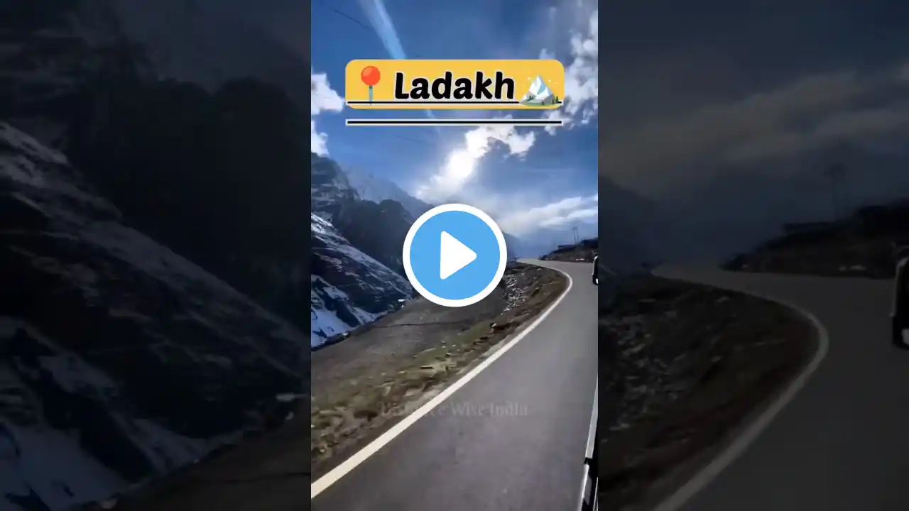 How to plan a trip to Ladakh: A step-by-step guide | Leh ladakh tourist places #youtubeshorts