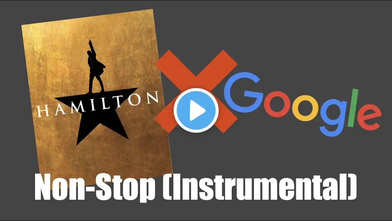 Non Stop Instrumental but every word is a Google image (Hamilton)