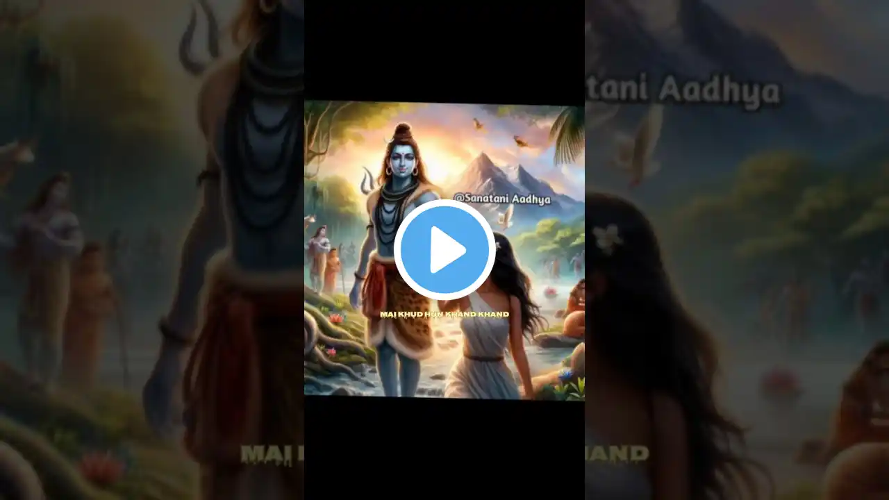 Tera roop hai prachand tu aarambh tu hi ant. #bholenathjiॐ #shivji #mahadev #godstatus #ytshorts#yt