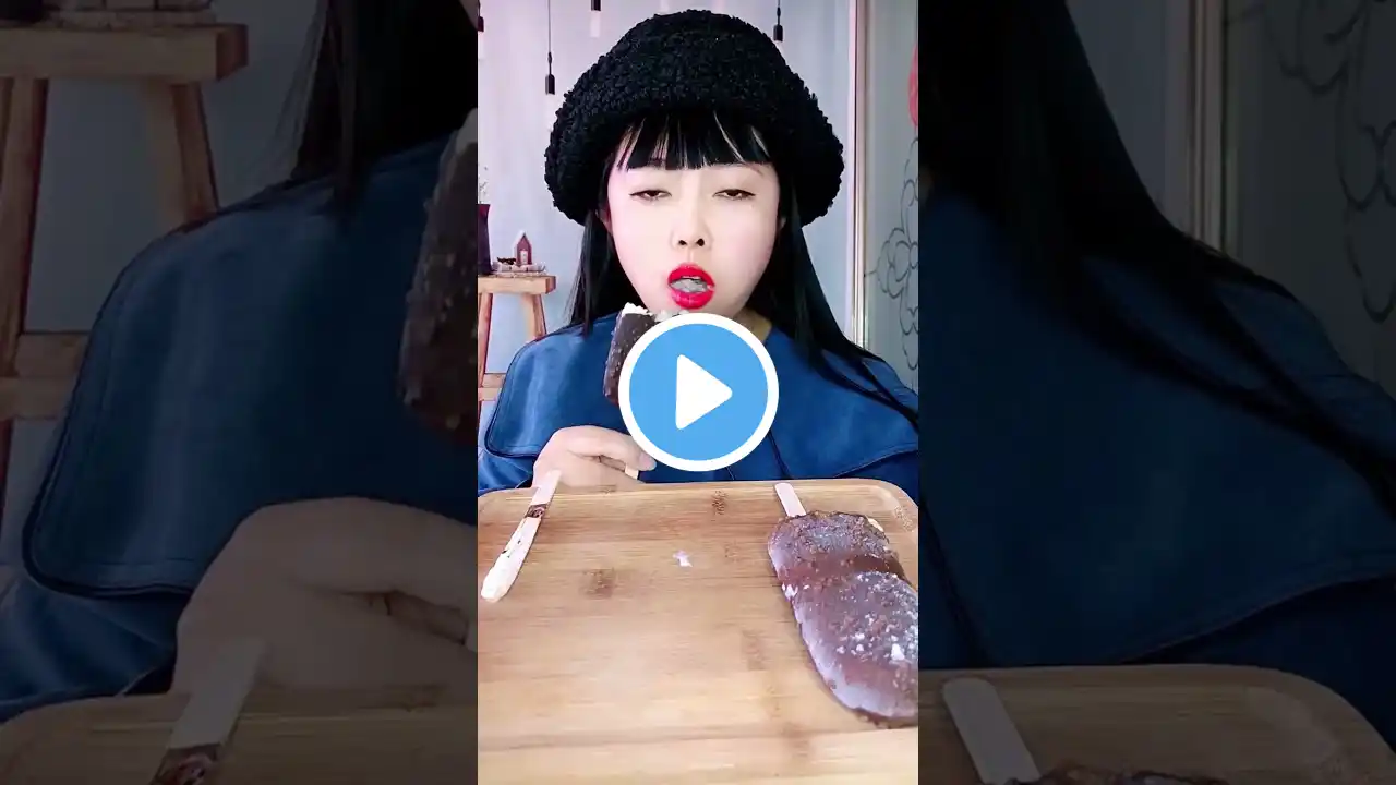 eating ice cream cold delicious very and asmr