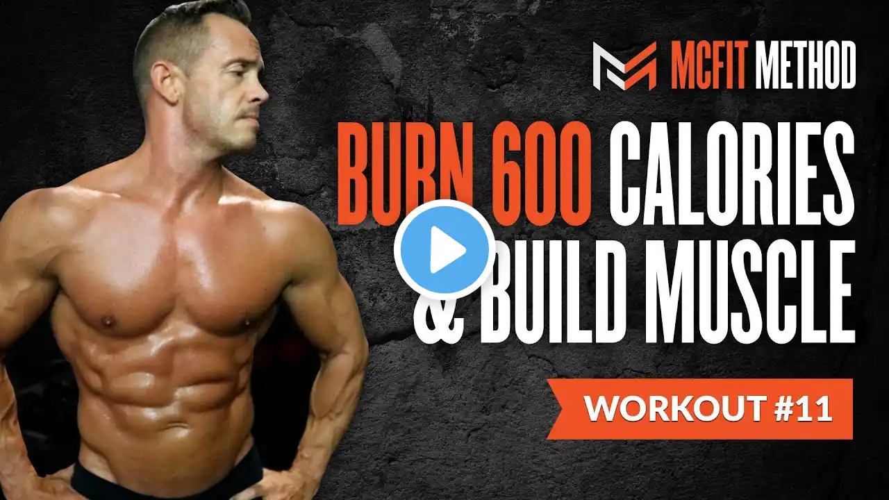 Burn 600 Calories & Build Muscle (Jump Rope & Dumbbell Workout)