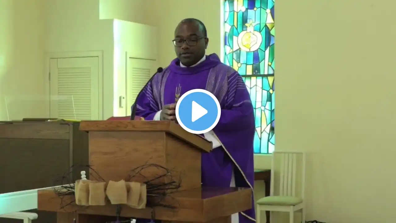 Ash Wednesday Homily | Fr  Kendrick Forbes   February 22 2023