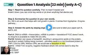 AP Bio - 2019 FRQ Review