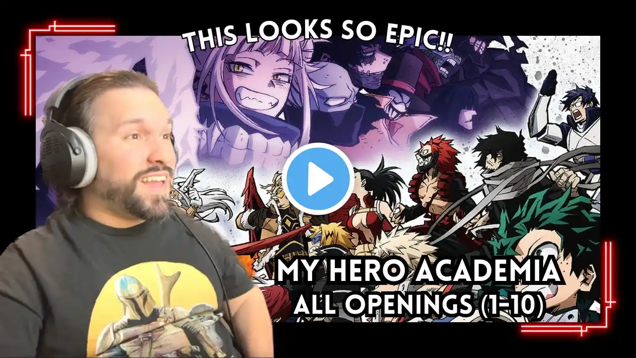 EDM Producer Reacts To My Hero Academia ALL Openings (1-10)