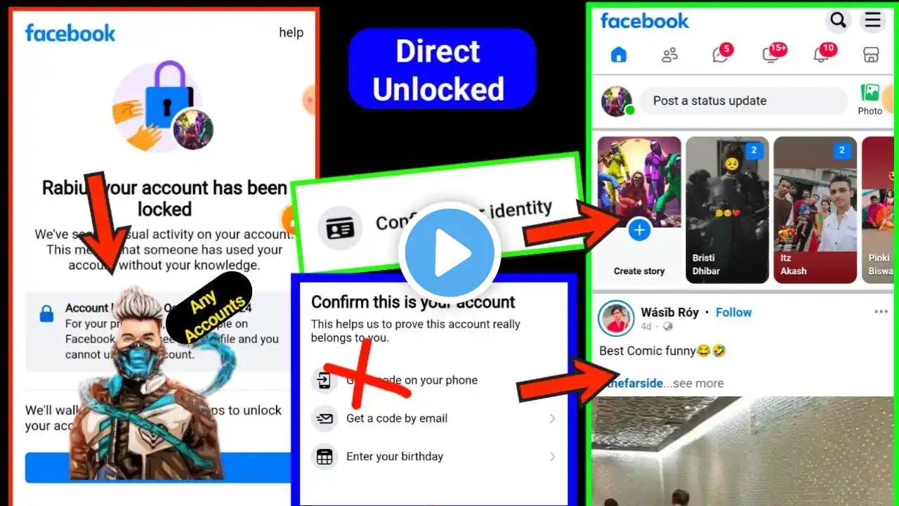 Your account has been locked facebook 2025| facebook account locked how to unlock 2025| facebook