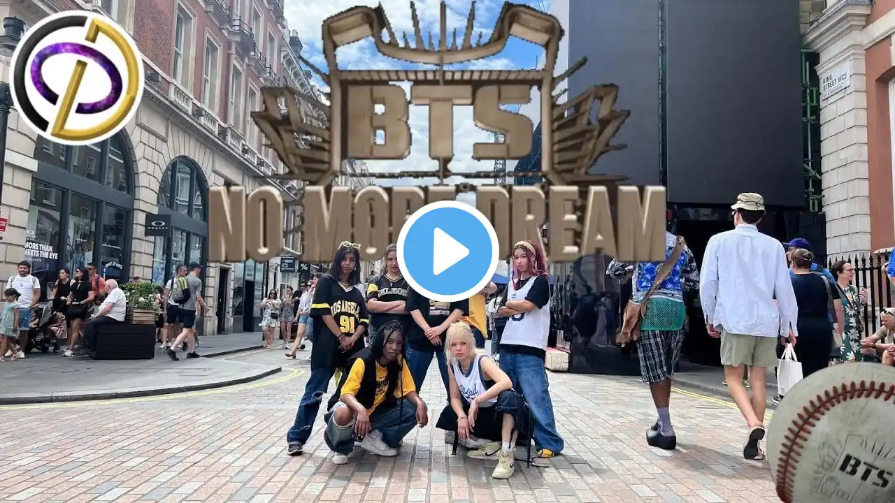 [KPOP IN PUBLIC | LONDON] BTS (방탄소년단) - "No More Dream" | Dance Cover by O.D.C | ONE TAKE 4K