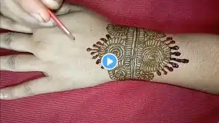 Eid special Beautiful Fronthand Mehndi Design |New Mehndi design forbeginners||simple mehndi