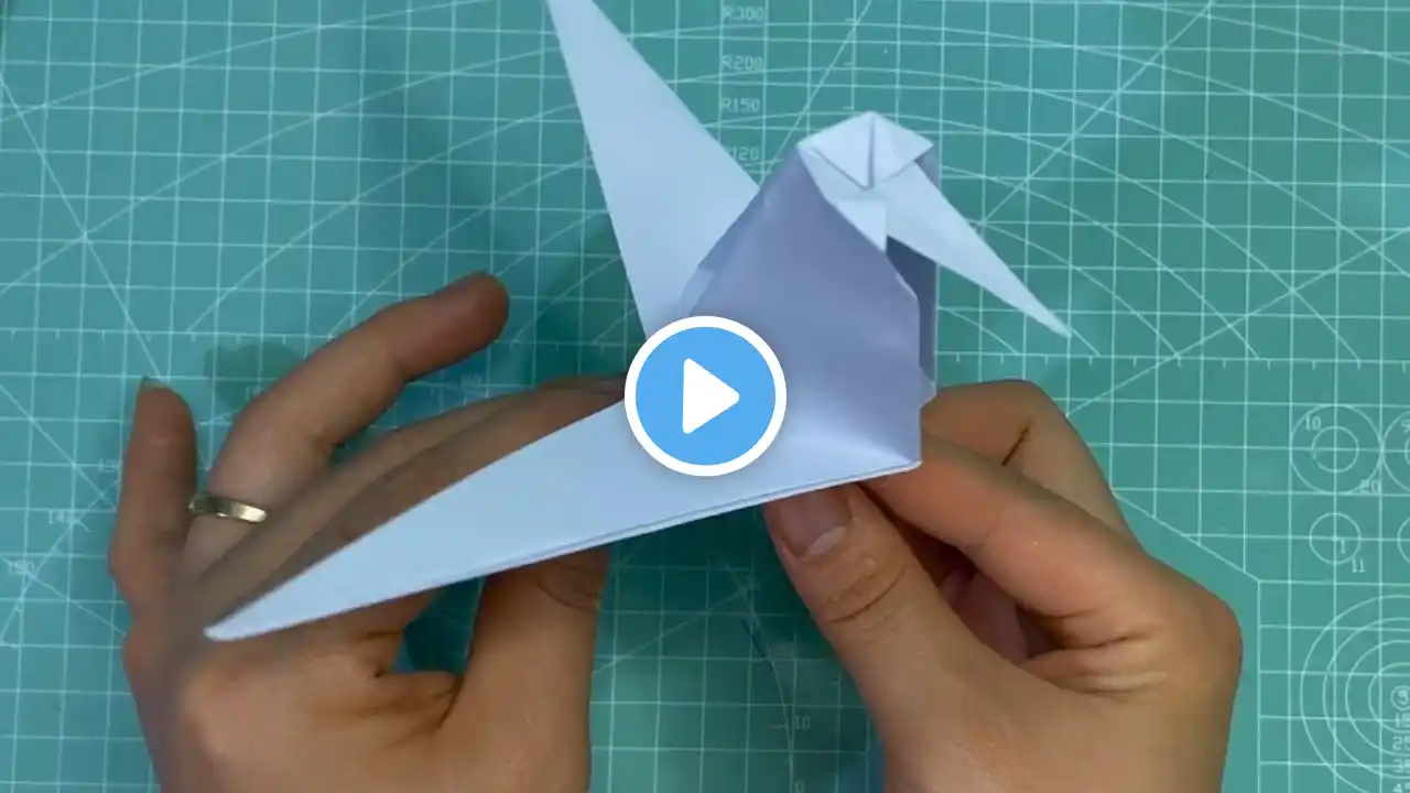 🐦Origami Bird tutorial | Paper Bird | How to Make a Paper Bird easy #DIY #Pape