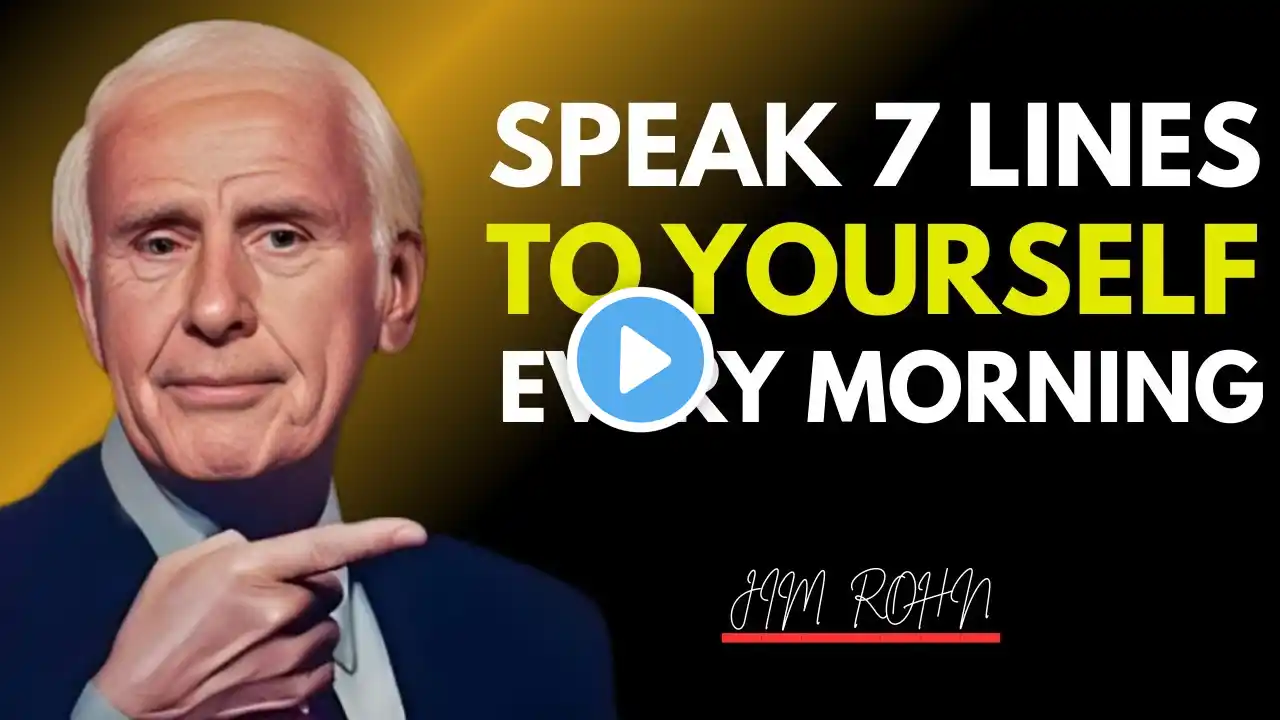 7 Powerful Morning Affirmations: Transform Your Mindset & Unlock Success | JIM ROHN |