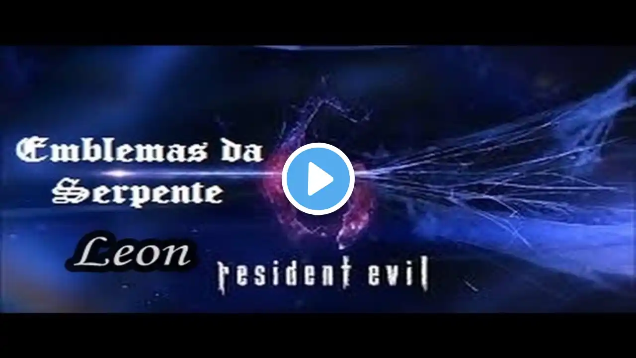resident evil 6: emblemas da serpente campanha Leon