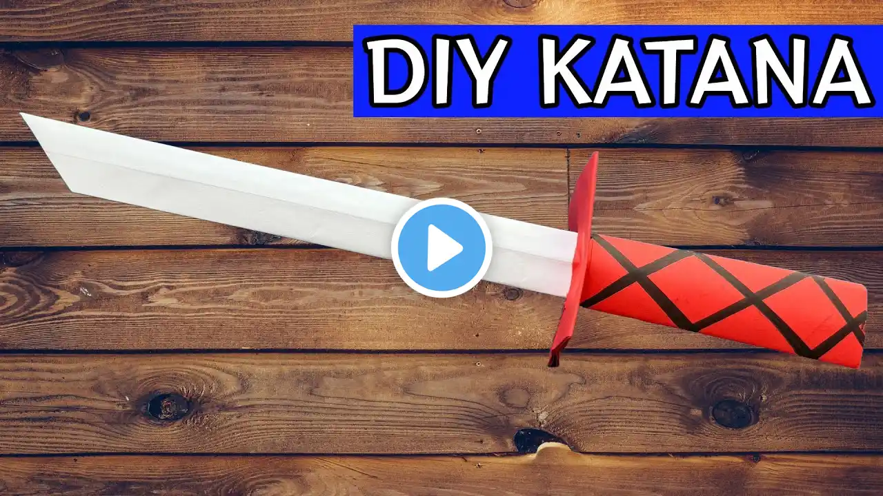 DIY Origami Katana Sword Tutorial | How to Make a Paper Katana Step by Step