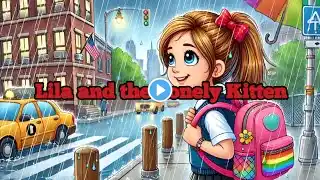 learn English through stories & lila and the Lonely Kitten