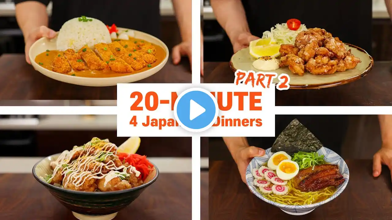 These 20 Minute Japanese Weeknight Dinners Will Change Your LIFE! Part 2