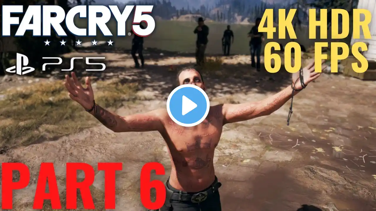 Far Cry 5 (PS5) FULL GAMEPLAY | PART 6 Ending | 4K 60 FPS | No Commentary | Jacob & Faith Death