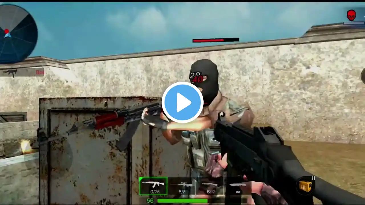 Counter Strike Gameplay - Counter Strike Game For Android(Critical Strike Force)