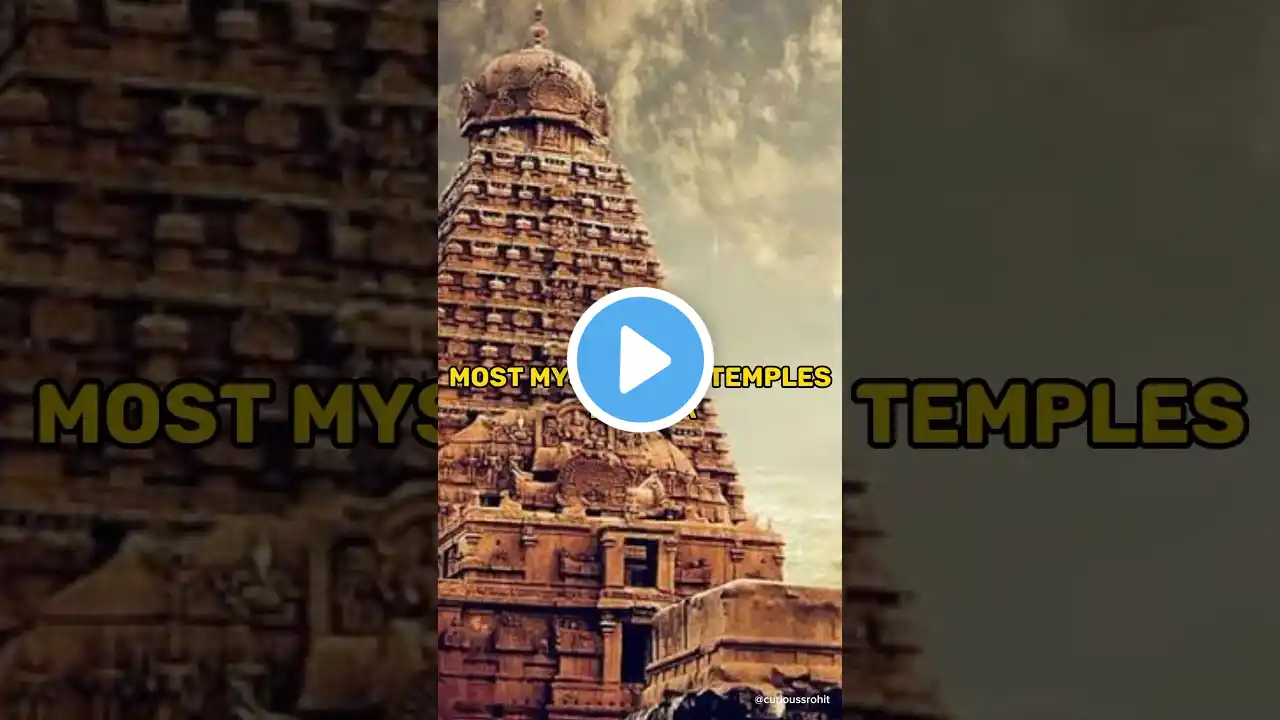 India's Top 3 Ancient and Mysterious Temples #shorts #india #mystery