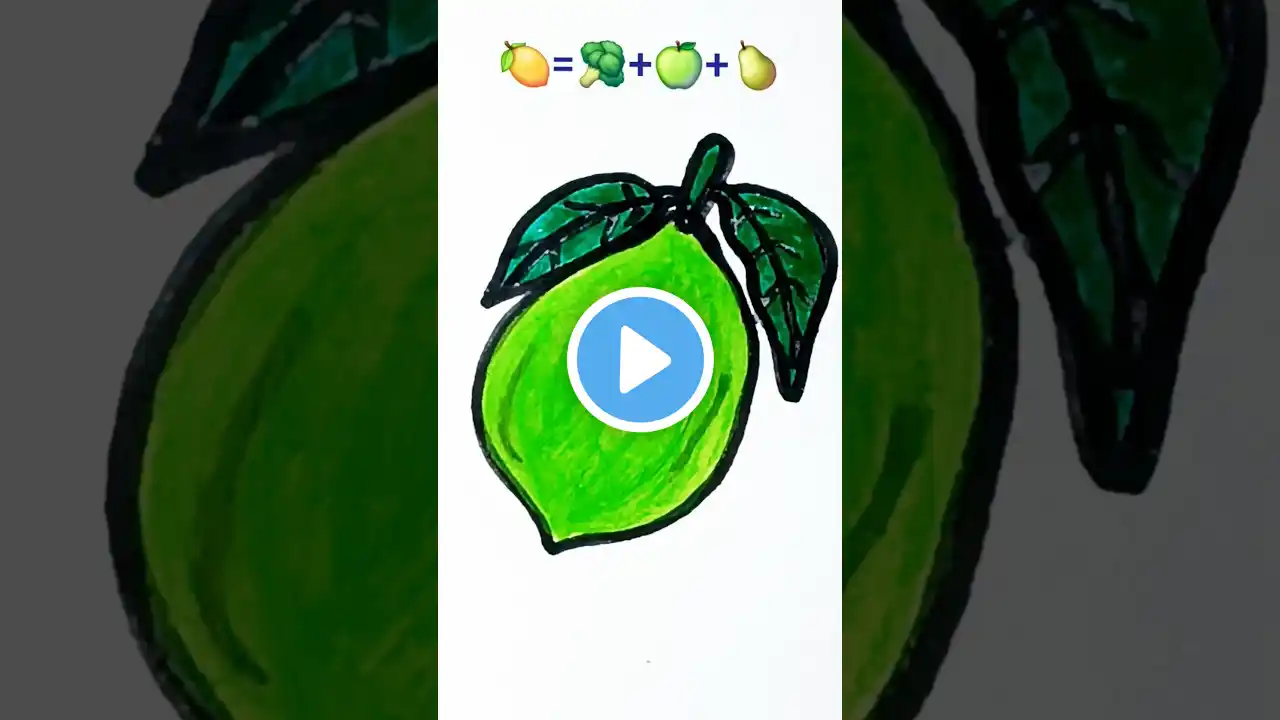 Colour mixing emoji /mixing #art #shorts #shortsvideo