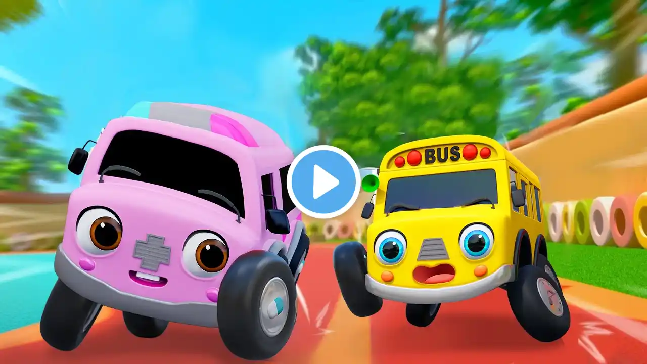 Play Sports Day | Educational Cartoons for Kids | Nursery Rhymes & Kids Songs - Baby Car Songs TV